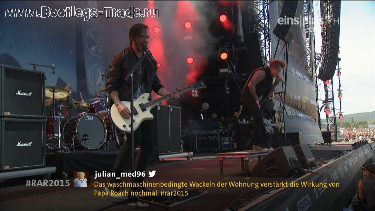 Papa Roach 2015-06-07 Rock am Ring 2015, Flugplatz Mendig/Vulkaneifel, Mendig, Germany (EinsPlus HD 720)