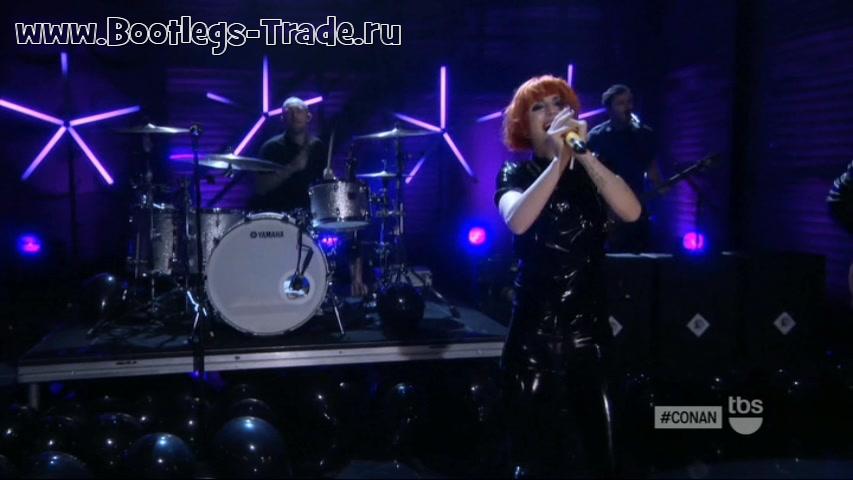 Paramore 2013-08-12 Conan OBrien Show, Burbank, CA, USA