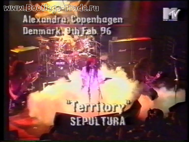 Sepultura 1996-02-08 On the Road, Alexandra, Copenhagen, Denmark (MTV)